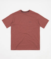 Patagonia Line Logo Ridge Pocket Responsibili-Tee T-Shirt - Rosehip thumbnail