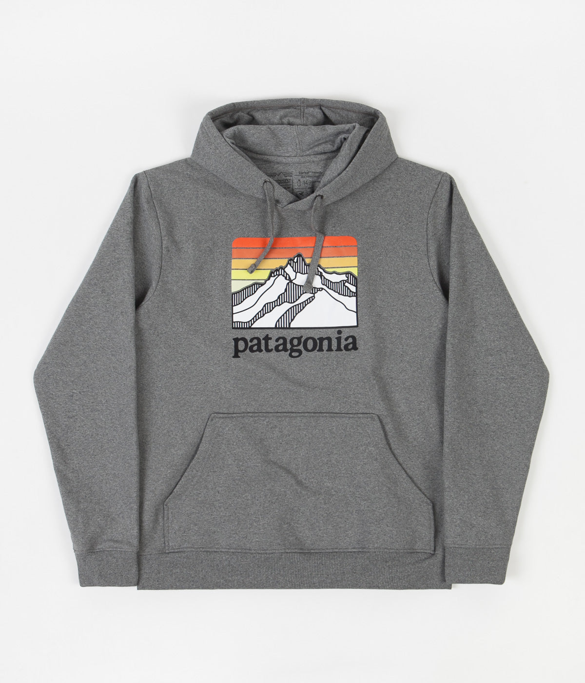 Patagonia Line Logo Ridge Uprisal Hoodie Gravel Heather Always in Colour