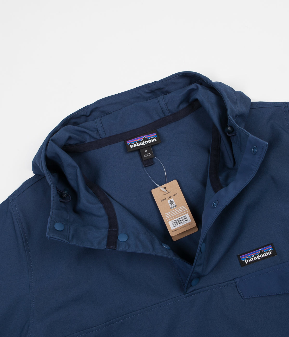Patagonia Maple Grove Snap T Pullover Fleece Stone Blue Always in Colour