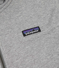 Patagonia P-6 Label French Terry Full-Zip Hoodie - Feather Grey thumbnail