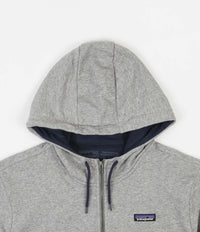 Patagonia P-6 Label French Terry Full-Zip Hoodie - Feather Grey thumbnail