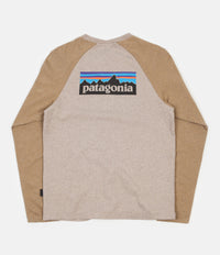 Patagonia P-6 Logo Lightweight Crewneck Sweatshirt - El Cap Khaki thumbnail