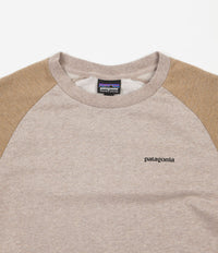Patagonia P-6 Logo Lightweight Crewneck Sweatshirt - El Cap Khaki thumbnail
