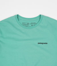 Patagonia P-6 Logo Organic T-Shirt - Light Beryl Green thumbnail