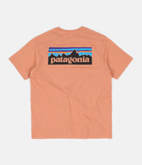 Patagonia P-6 Logo Organic T-Shirt - Mellow Melon thumbnail