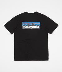 Patagonia P-6 Logo Responsibili-Tee Pocket T-Shirt - Black thumbnail