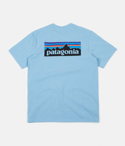 Patagonia P-6 Logo Responsibili-Tee T-Shirt - Break Up Blue