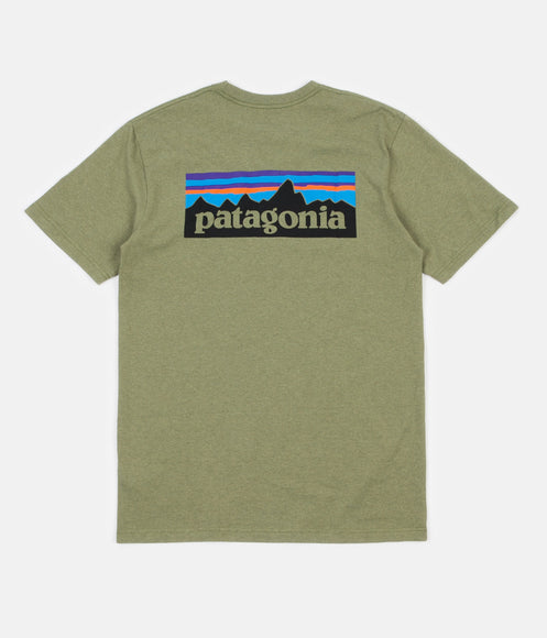 Patagonia P-6 Logo Responsibili-Tee T-Shirt - Crag Green