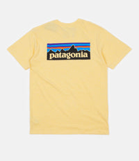 Patagonia P-6 Logo Responsibili-Tee T-Shirt - Crest Yellow thumbnail