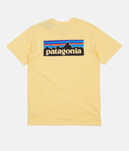 Patagonia P-6 Logo Responsibili-Tee T-Shirt - Crest Yellow