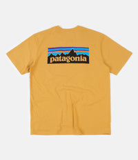 Patagonia P-6 Logo Responsibili-Tee T-Shirt - Glyph Gold thumbnail