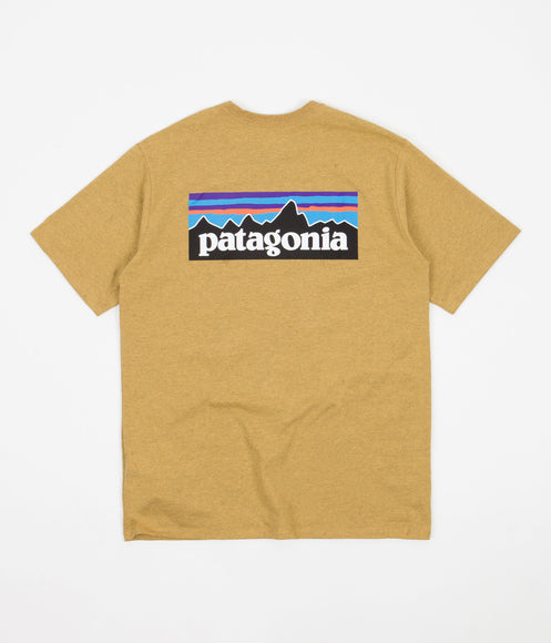 Patagonia P-6 Logo Responsibili-Tee T-Shirt - Hawk Gold