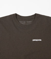 Patagonia P-6 Logo Responsibili-Tee T-Shirt - Logwood Brown thumbnail