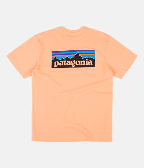 Patagonia P-6 Logo Responsibili-Tee T-Shirt - Peach Sherbert
