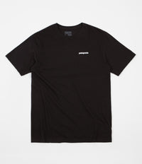 Patagonia P-6 Logo T-Shirt - Black thumbnail
