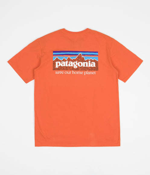 Patagonia P-6 Mission Organic T-Shirt - Metric Orange