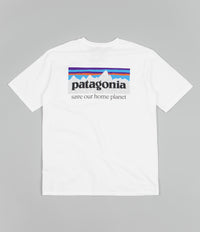 Patagonia P-6 Mission Organic T-Shirt - White thumbnail