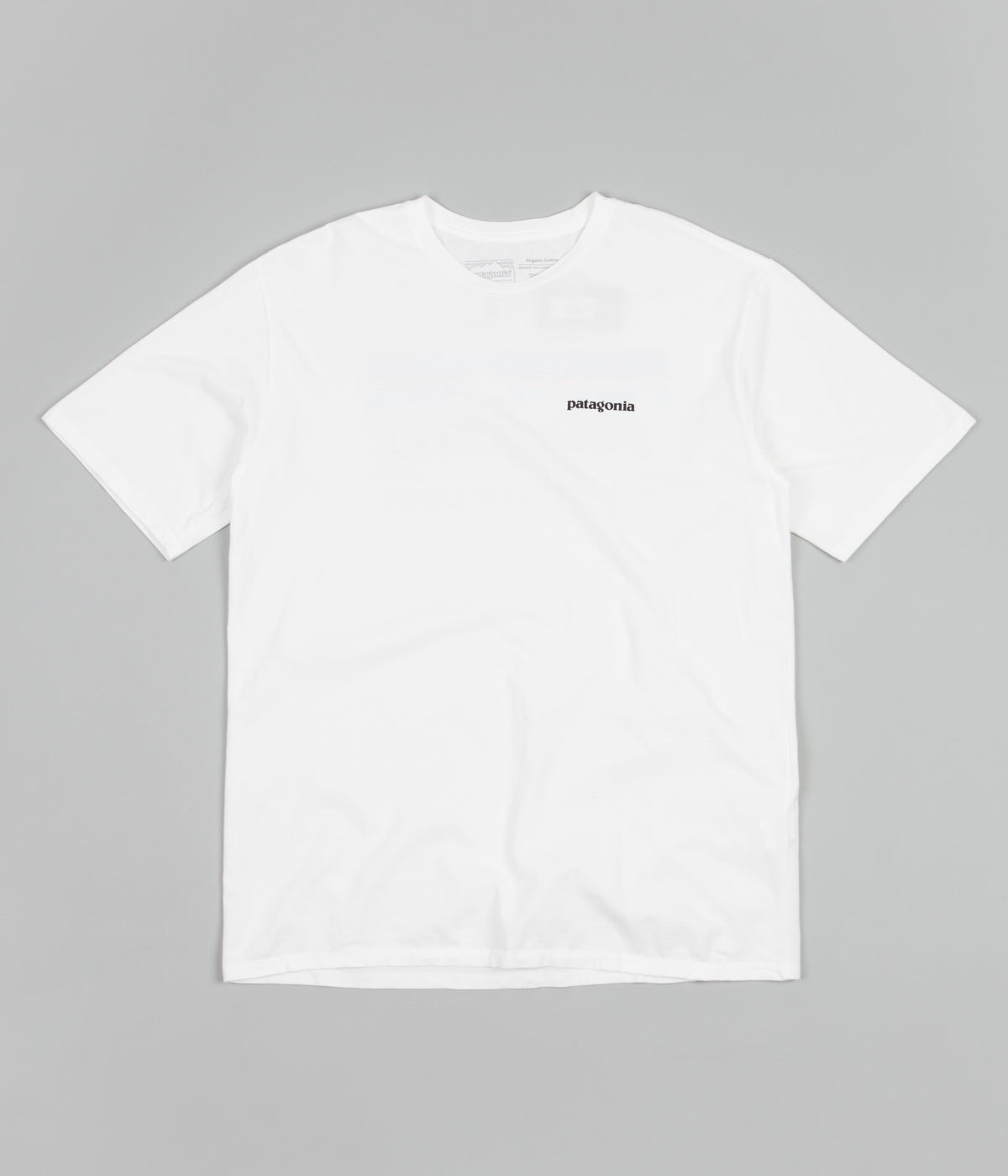 Patagonia P-6 Mission Organic T-Shirt - White | Always in Colour