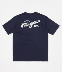 Patagonia Quality Surf Pocket Responsibili-Tee T-Shirt - New Navy thumbnail