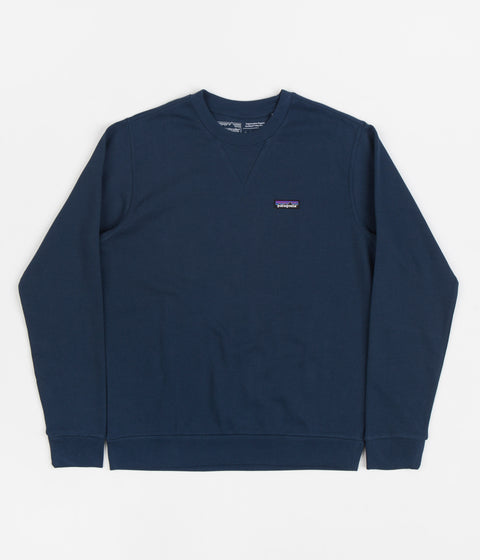 Patagonia Regenerative Organic Crewneck Sweatshirt Tidepool Blue Always in Colour