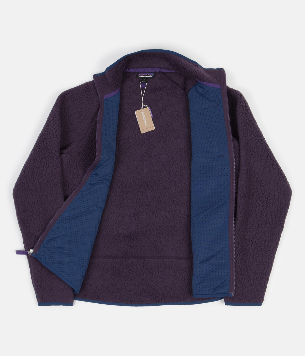 Patagonia Retro Pile Fleece Jacket Piton Purple Always in Colour