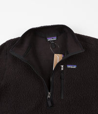 Patagonia Retro Pile Pullover Jacket - Black thumbnail