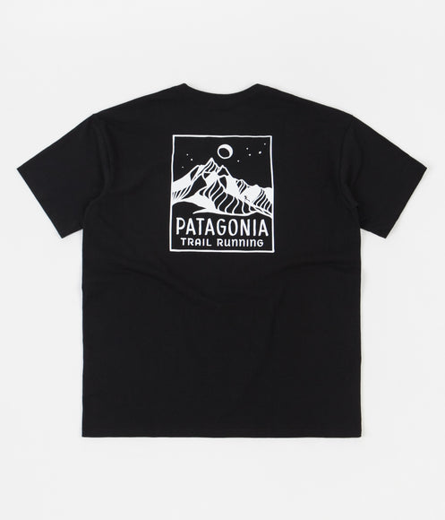Patagonia Ridgeline Runner Responsibili-Tee T-Shirt - Black