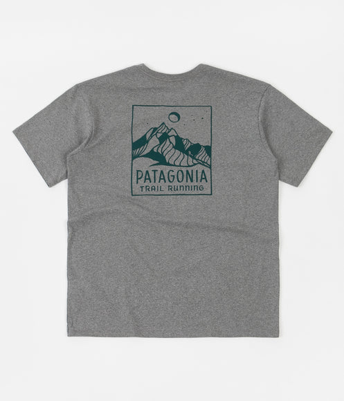 Patagonia Ridgeline Runner Responsibili-Tee T-Shirt - Gravel Heather