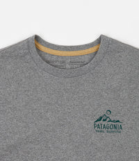 Patagonia Ridgeline Runner Responsibili-Tee T-Shirt in Gravel Heather thumbnail