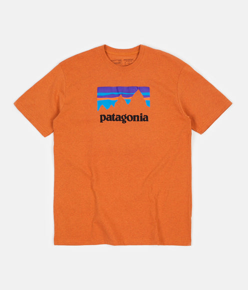 Patagonia Shop Sticker Responsibili-Tee T-Shirt - Marigold