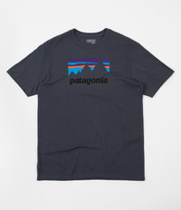 Patagonia Shop Sticker T-Shirt - Smolder Blue thumbnail