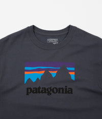 Patagonia Shop Sticker T-Shirt - Smolder Blue thumbnail
