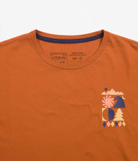 Patagonia Spirited Seasons Organic T-Shirt - Sandhill Rust thumbnail