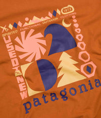 Patagonia Spirited Seasons Organic T-Shirt - Sandhill Rust thumbnail