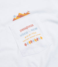 Patagonia Spirited Seasons Pocket Responsibili-Tee T-Shirt - White thumbnail