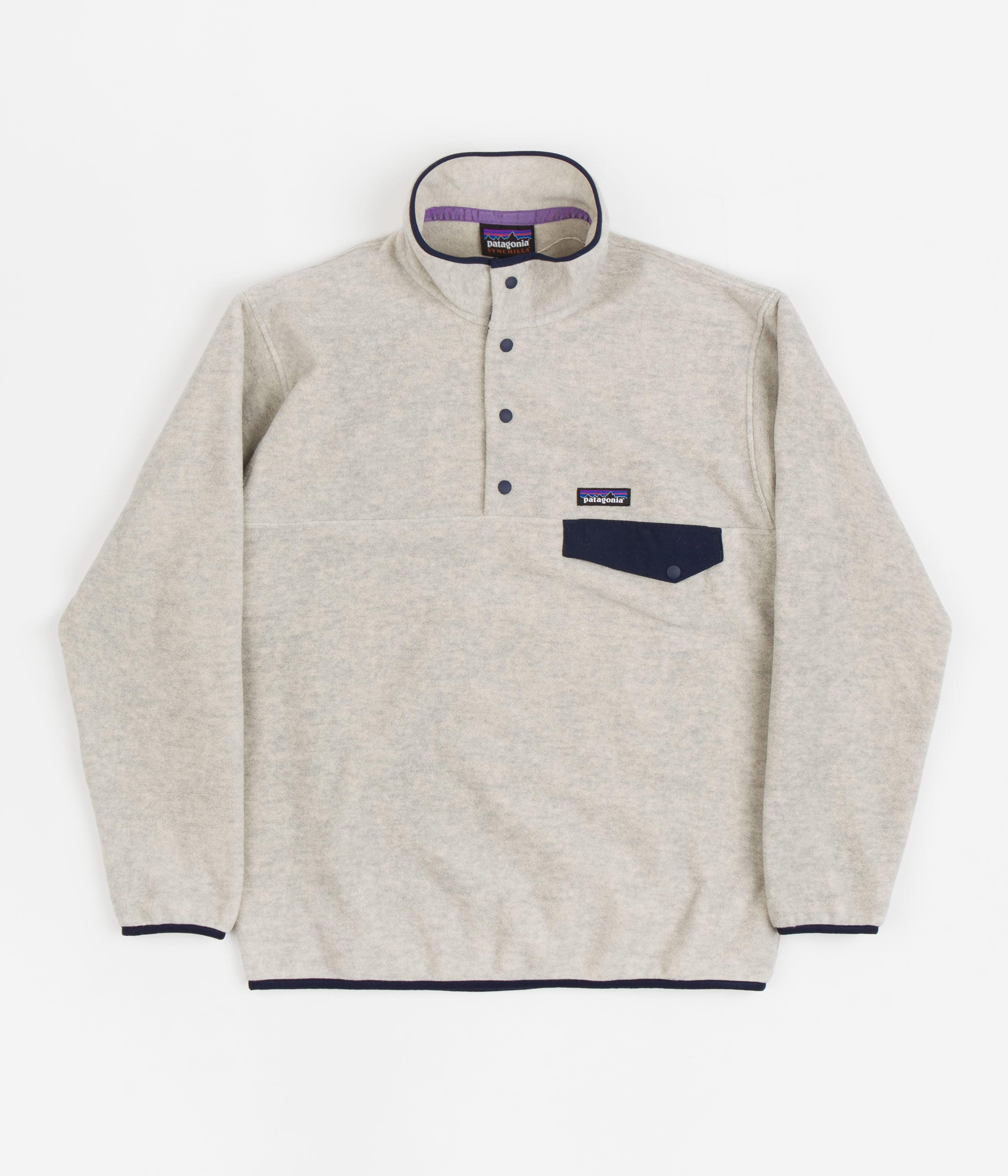 Patagonia Synchilla Snap-T Pullover Fleece - Oatmeal Heather Patagonia Synchilla Snap-T Pullover Fleece - Oatmeal Heather