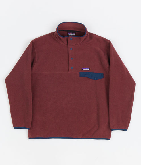 Patagonia Synchilla Snap-T Pullover Fleece - Sequoia Red