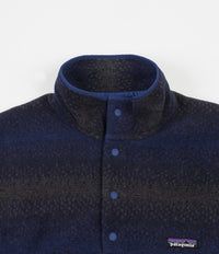 Patagonia Synchilla Snap-T Pullover Fleece - Gem Stripe / New Navy thumbnail
