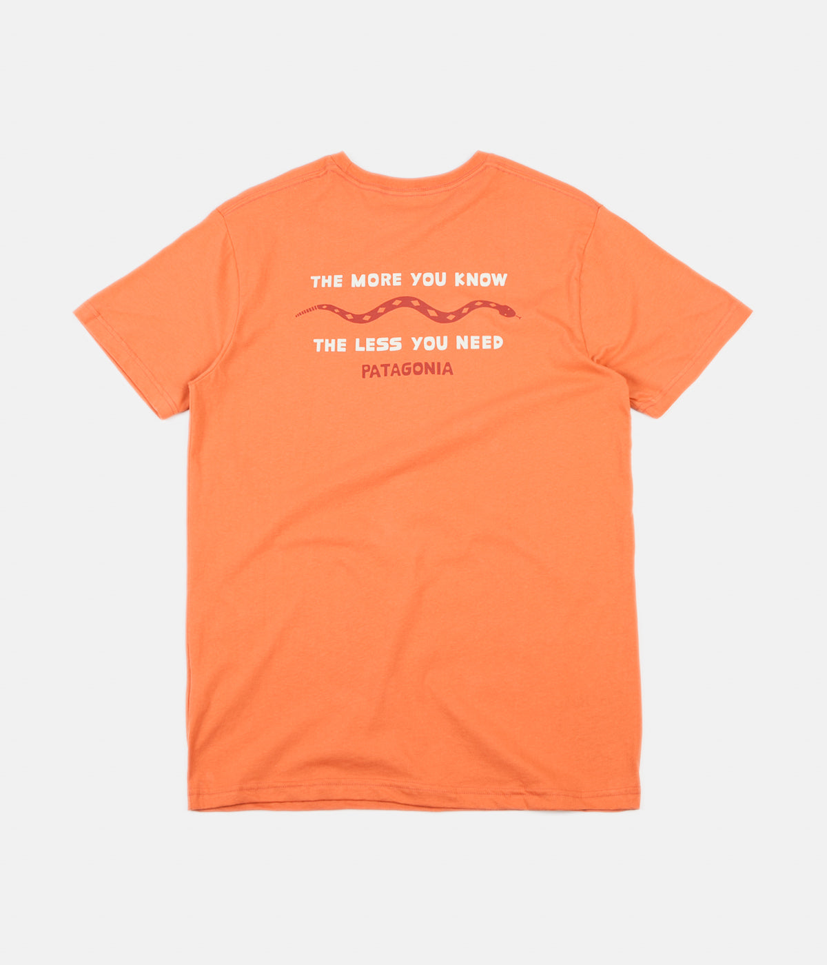 Patagonia t shirt orange 2025