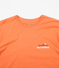 Patagonia The Less You Need Organic T-Shirt - Sunset Orange thumbnail