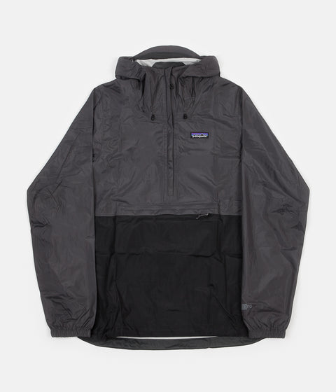 Patagonia torrentshell pullover jacket forge grey shop