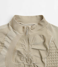 ROA 1/2 Zip 3D Knit Sweatshirt - Grey / Dove Grey thumbnail
