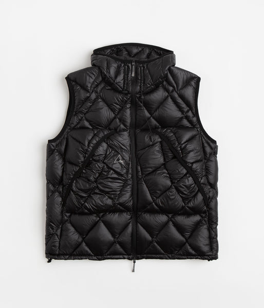 ROA Light Down Vest Black