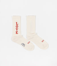 Rostersox Love Socks - White thumbnail