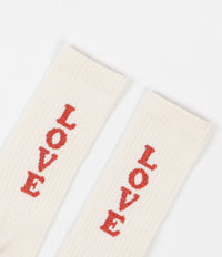 Rostersox Love Socks - White thumbnail