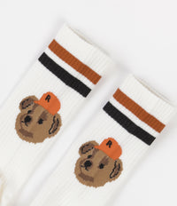 Rostersox Team Bear Socks - Orange thumbnail