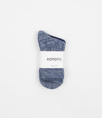 RoToTo Denim Tone Socks - Ice thumbnail
