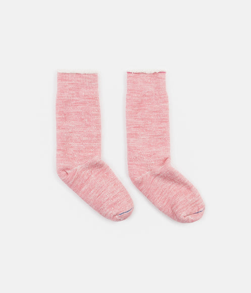 RoToTo Double Face Merino Blend Socks - Light Pink
