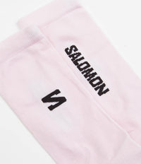 Salomon 365 Crew Socks - Cradle Pink / Black thumbnail