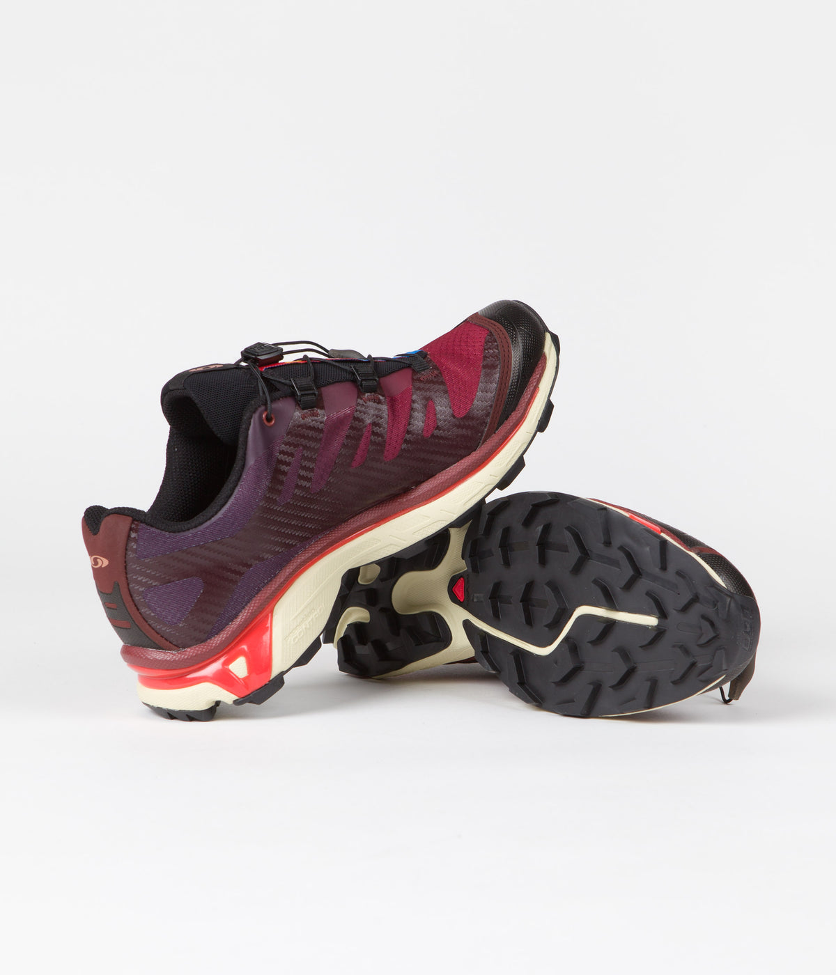 Salomon XT-4 Shoes - Bitter Chocolate / Mocha Mousse / Fiery Red ...